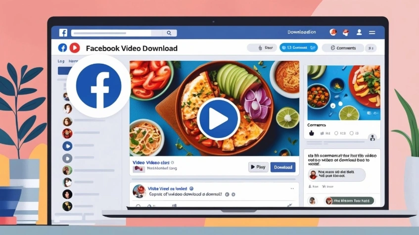 Facebook video downloader tool